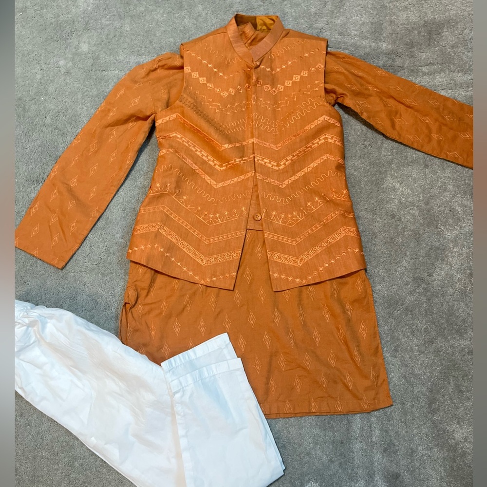 Little boys three piece shalwar set